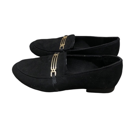 Brash Shoes - Brash Black Suede Loafers Size 6